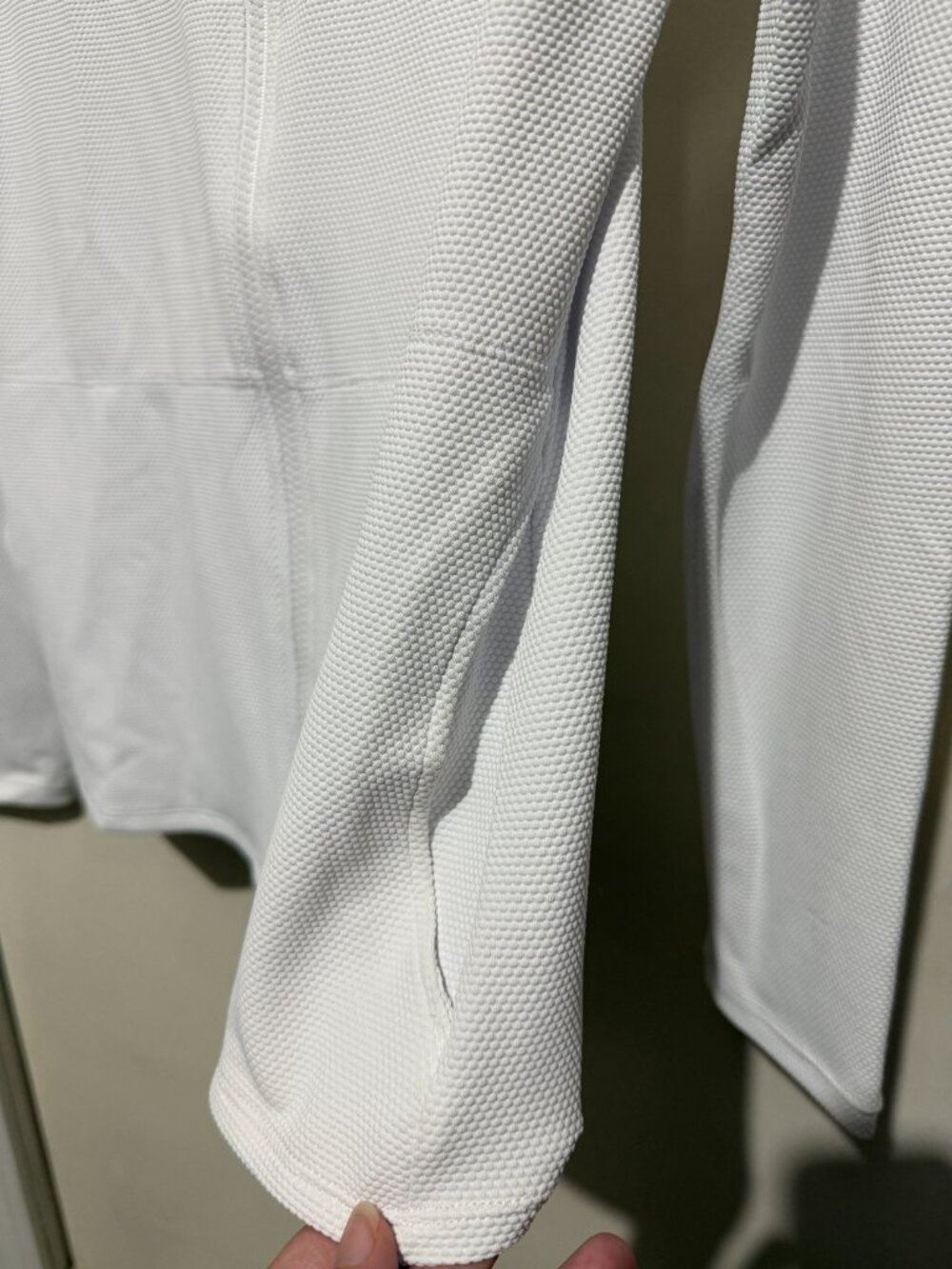Tommy Bahama White Textured Full Zip Cardigan Jacket Pineapple Pull - Picture 8 of 15